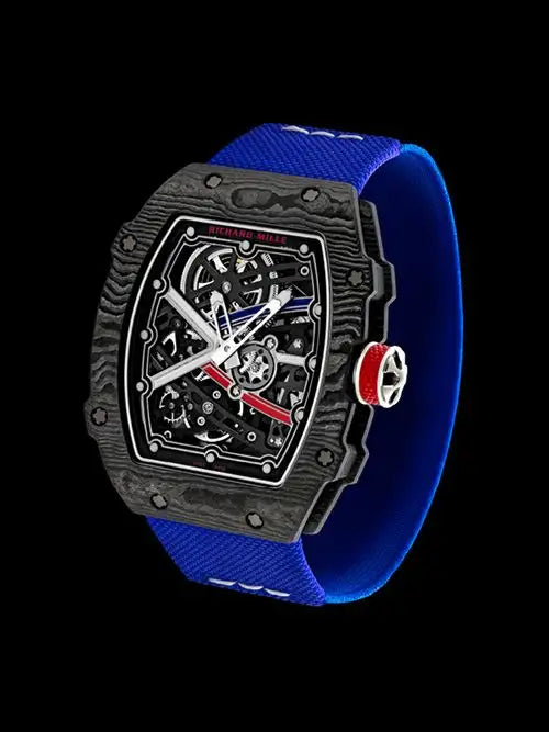 Richard Mille 67-02 Dark Blue - Black Dial
