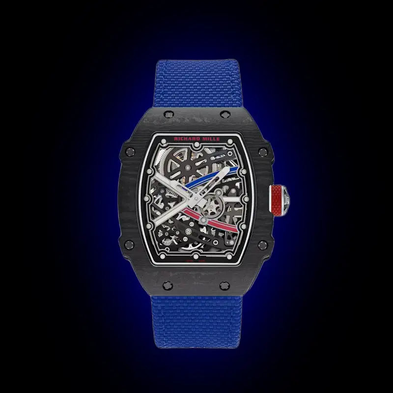 Richard Mille 67-02 Dark Blue - Black Dial