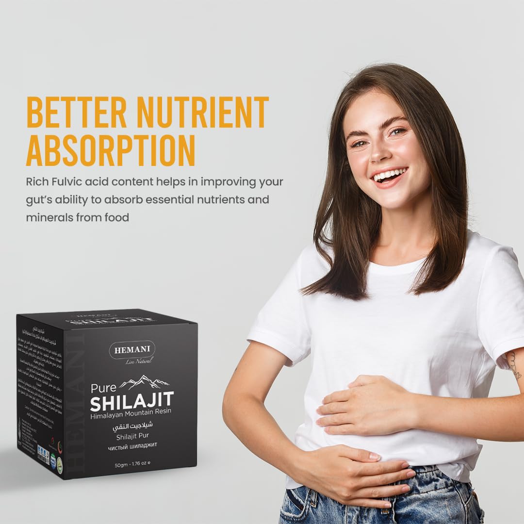 Hemani Pure Shilajit - Himalayan Mountain Resin