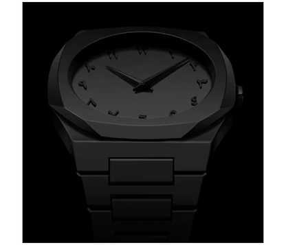 Arabic Aura Watch - Full Black Edition