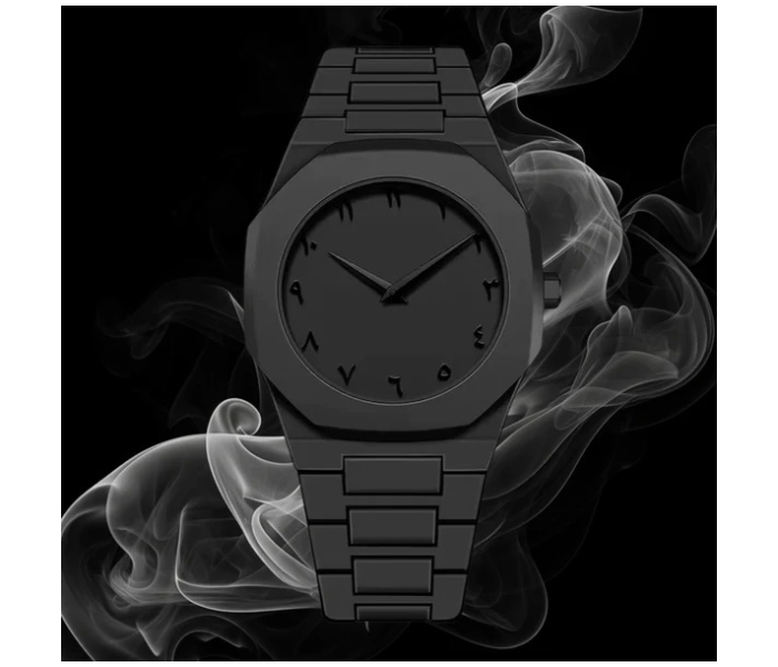 Arabic Aura Watch - Full Black Edition