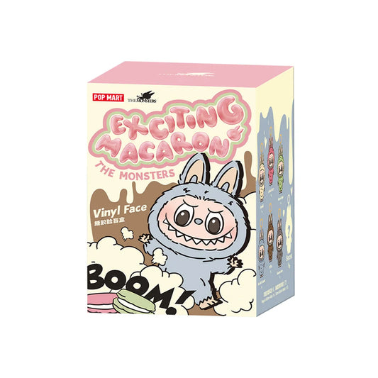 Pop Mart Labubu -  The Monsters Tasty Macarons Vinyl Face (Randon Design)