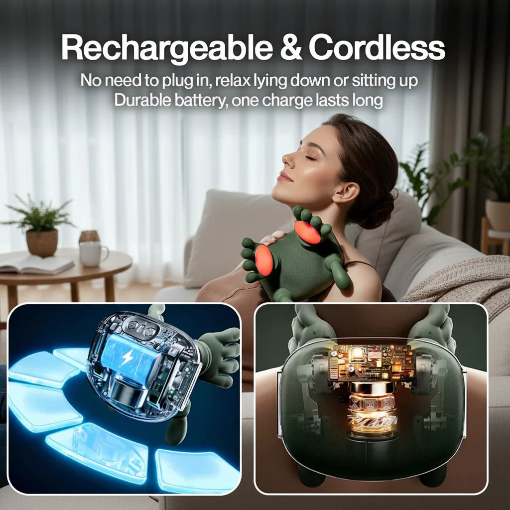 Smart Shoulder & Neck Massager - Say GoodBye To SPA