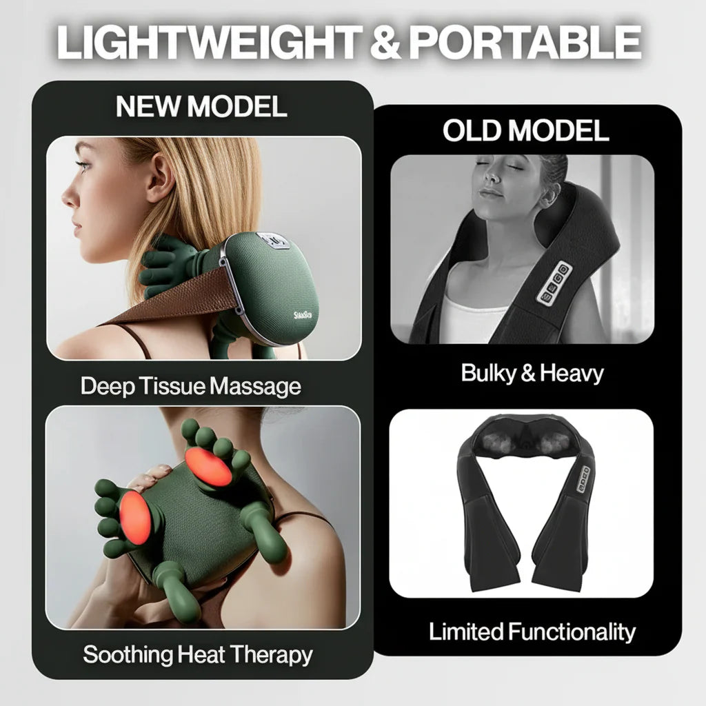 Smart Shoulder & Neck Massager - Say GoodBye To SPA