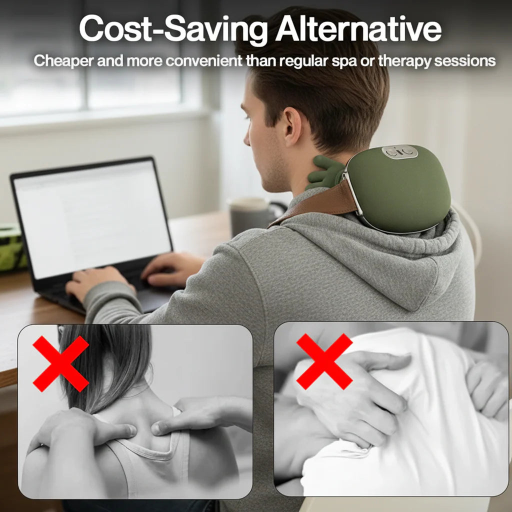 Smart Shoulder & Neck Massager - Say GoodBye To SPA