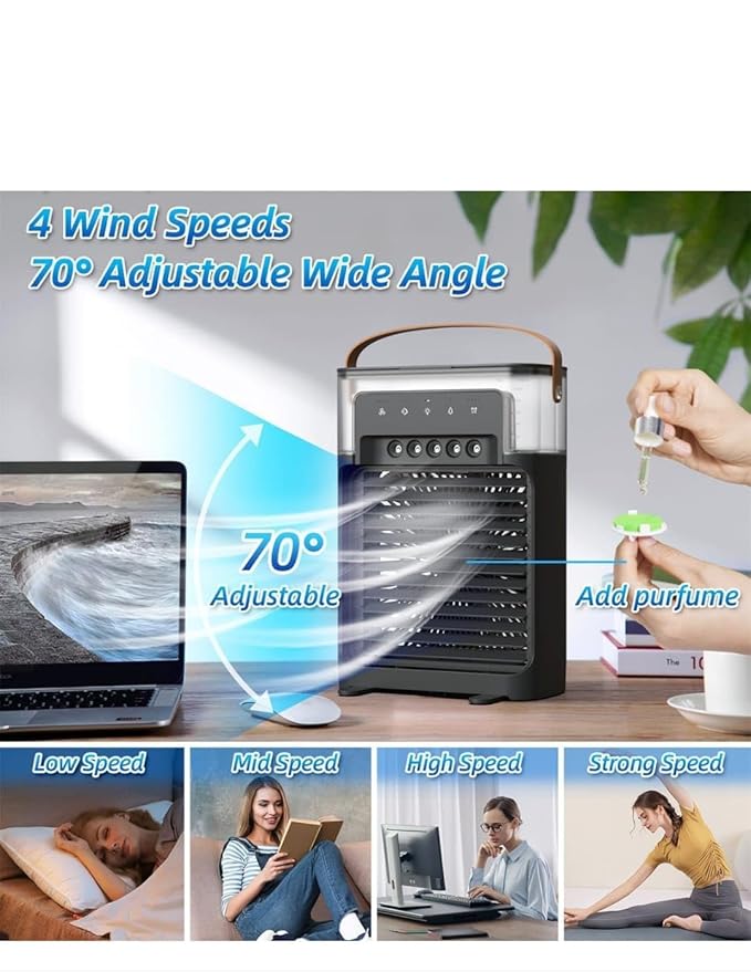 Cooling Fan With Ice🧊