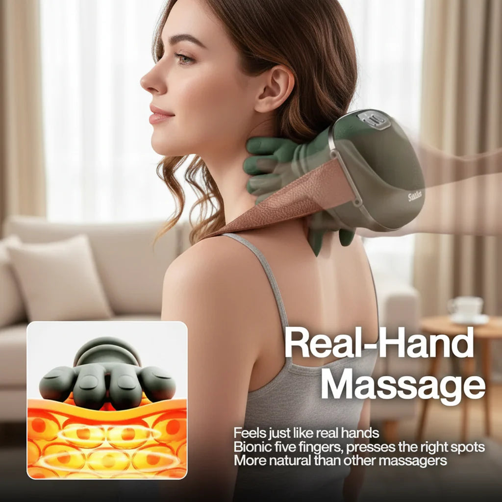 Smart Shoulder & Neck Massager - Say GoodBye To SPA